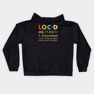 Loc'd Definition Dreadlock Kids Hoodie